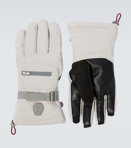 Skihandschuhe mit Leder - Brunello Cucinelli - Modalova