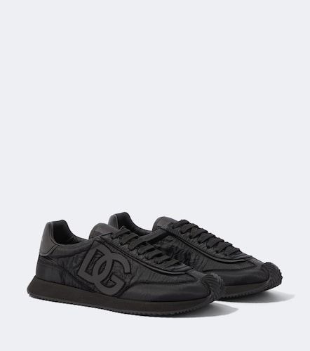 Dolce&Gabbana Sneakers DG con pelle - Dolce&Gabbana - Modalova