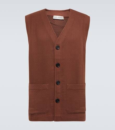 Gilet in maglia di cotone - Our Legacy - Modalova