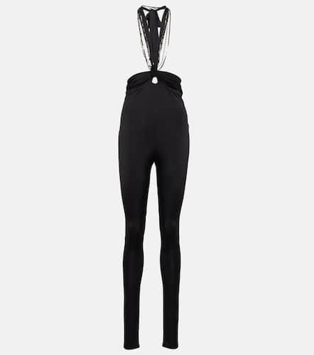 Ruby halterneck high-rise slim pants - The Attico - Modalova