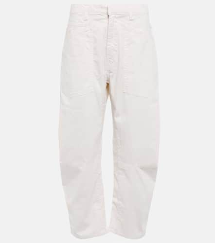 Shon cotton-blend twill pants - Nili Lotan - Modalova