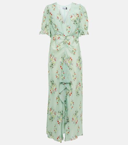 Ariel floral cotton and silk dress - Rixo - Modalova