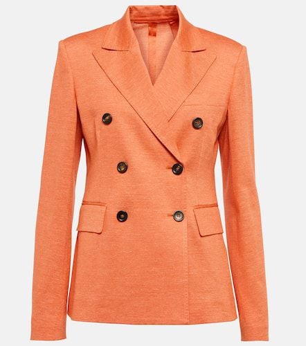 Zirlo cotton and linen blazer - Max Mara - Modalova