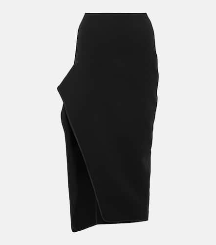 Narrate side-slit crÃªpe pencil skirt - Maticevski - Modalova