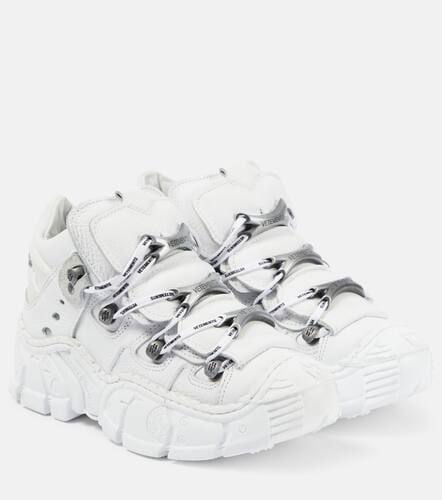 X New Rock leather platform sneakers - Vetements - Modalova