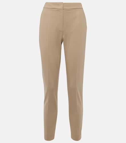 Pantalones slim cropped de jersey - Max Mara - Modalova