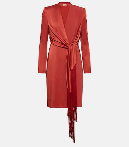 Max Mara Maura wrap satin minidress - Max Mara - Modalova