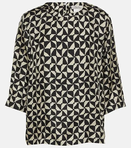 S Max Mara Blusa Relais de seda - 'S Max Mara - Modalova