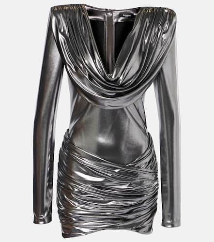 Balmain Draped minidress - Balmain - Modalova