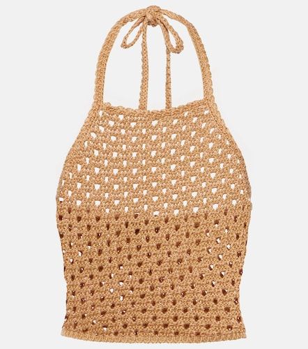 Etro Top de croché de algodón - Etro - Modalova