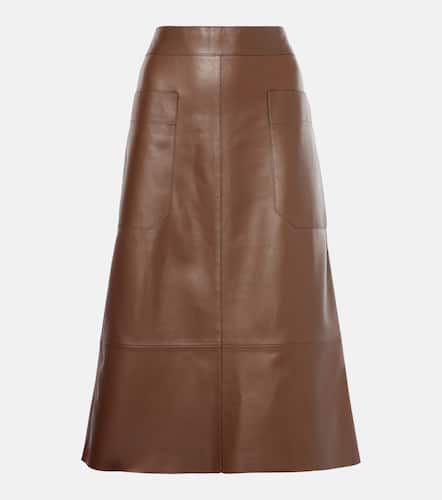 Joseph Blomfield leather midi skirt - Joseph - Modalova