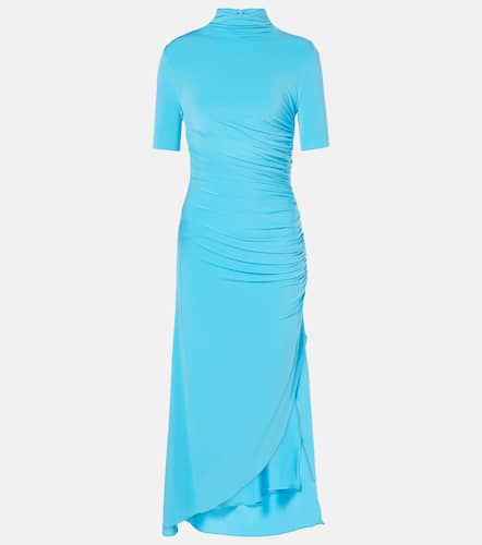 AlaÃ¯a Draped asymmetric midi dress - Alaia - Modalova