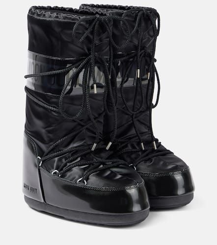 Icon Glance satin snow boots - Moon Boot - Modalova