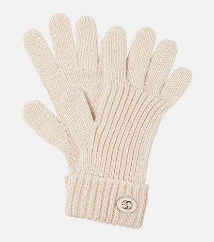 Double G wool-blend lamÃ© gloves - Gucci - Modalova