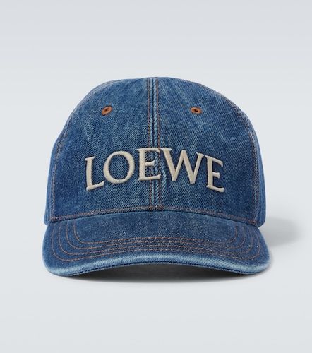 Loewe Gorra de denim con logo - Loewe - Modalova