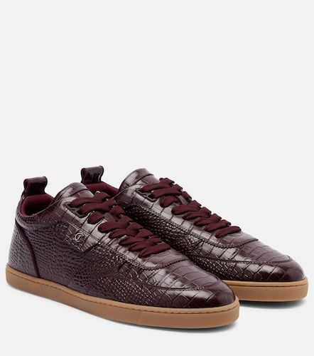 Tutti Rui croc-effect leather sneakers - Christian Louboutin - Modalova
