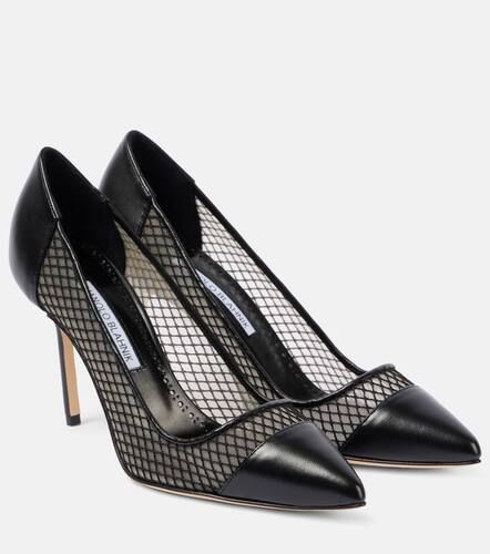 Pumps Capcour 90 mit Leder - Manolo Blahnik - Modalova