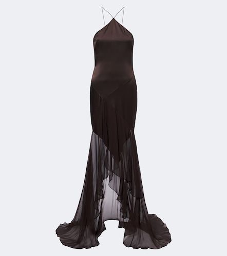 Alex Perry Halterneck silk gown - Alex Perry - Modalova