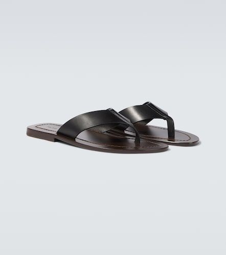 The Row Dan leather thong sandals - The Row - Modalova