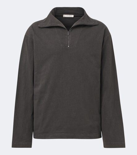 Marcielo cotton half-zip top - The Row - Modalova