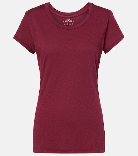 Camiseta Odelia de jersey de algodón - Velvet - Modalova