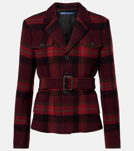 Plaid wool-blend tweed blazer - Polo Ralph Lauren - Modalova