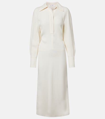 Victoria Beckham Midikleid aus Cady - Victoria Beckham - Modalova