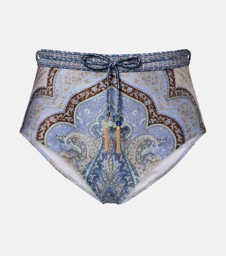 Wanderlust high-rise bikini bottoms - Zimmermann - Modalova