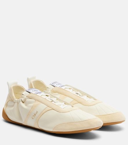 Chloé Sneakers Chloé Kick in pelle e suede - Chloe - Modalova