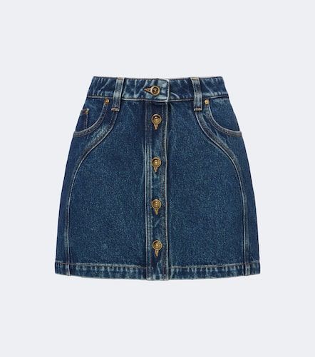 Versace Minifalda de denim - Versace - Modalova