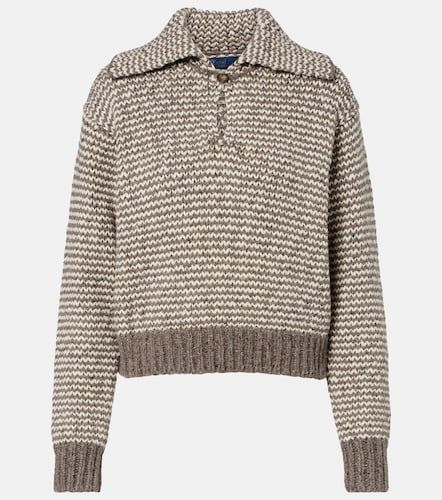 Pullover in misto cotone e lana a righe - Polo Ralph Lauren - Modalova
