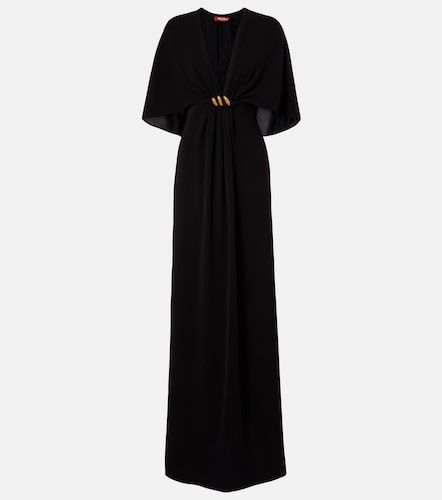 Max Mara Elegante caped cady gown - Max Mara - Modalova
