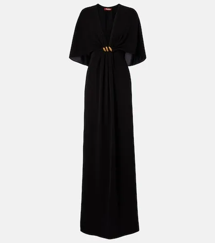 Max Mara Elegante caped cady gown - Max Mara - Modalova