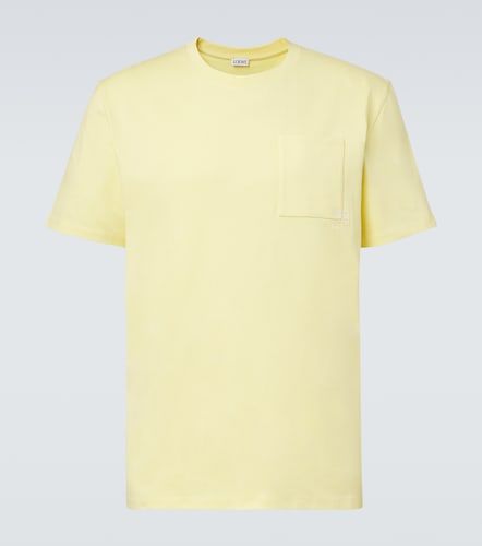 Loewe Camiseta de algodón con logo - Loewe - Modalova