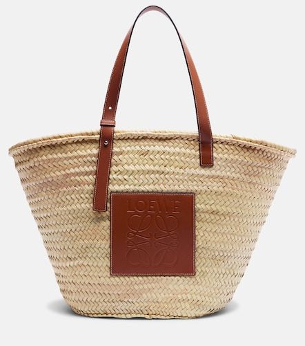 Loewe Bolso cesta Large con piel - Loewe - Modalova