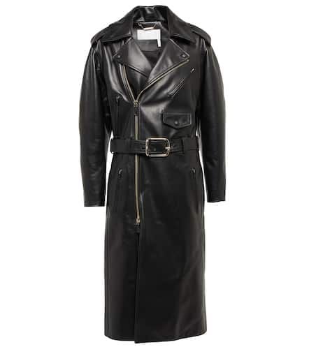 ChloÃ© Belted leather coat - Chloe - Modalova