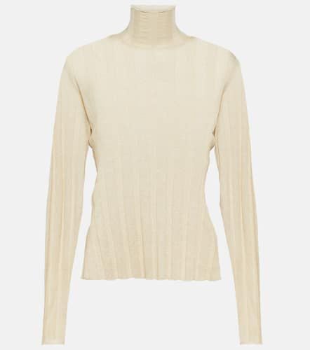 Daxy linen and silk turtleneck top - The Row - Modalova