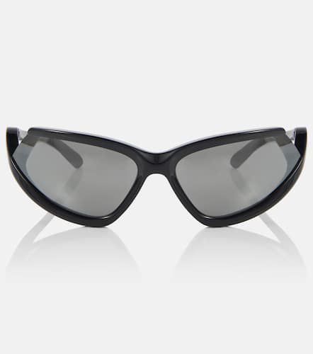 Ovale Sonnenbrille Side Xpander - Balenciaga - Modalova