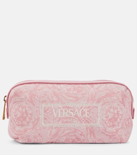 Versace Barocco jacquard makeup bag - Versace - Modalova