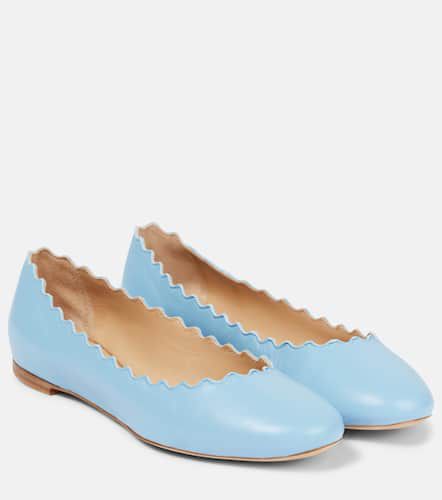 ChloÃ© Lauren leather ballet flats - Chloe - Modalova