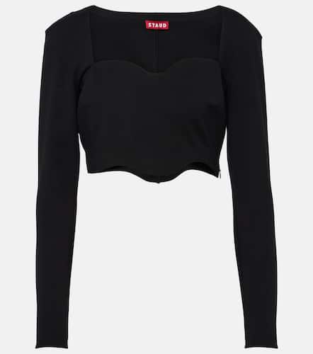 Staud Corde scalloped crop top - Staud - Modalova