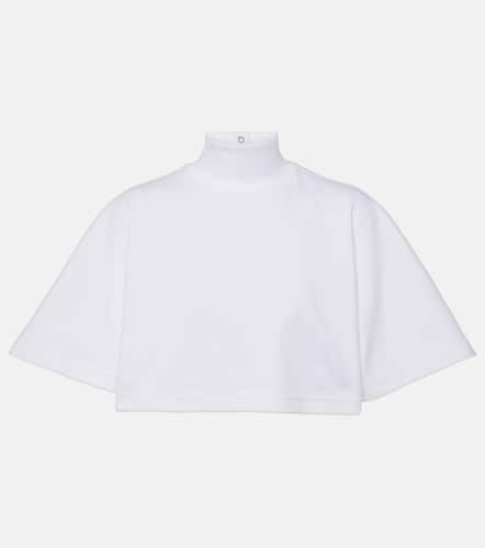 AlaÃ¯a Cotton turtleneck top - Alaia - Modalova