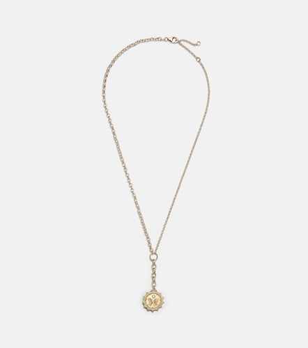 Collar con colgante Reverie Medium de oro de 18 ct con diamantes - FoundRae - Modalova