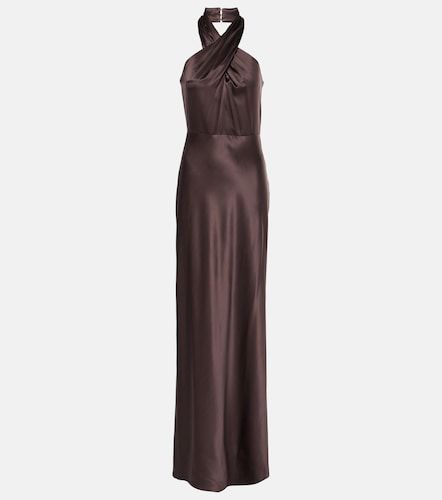 Maxikleid Alberta aus Satin aus Seidengemisch - Veronica Beard - Modalova