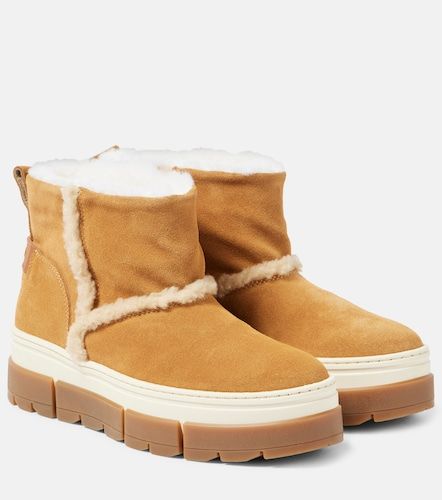 Stivaletti in suede foderati in shearling - Bogner - Modalova