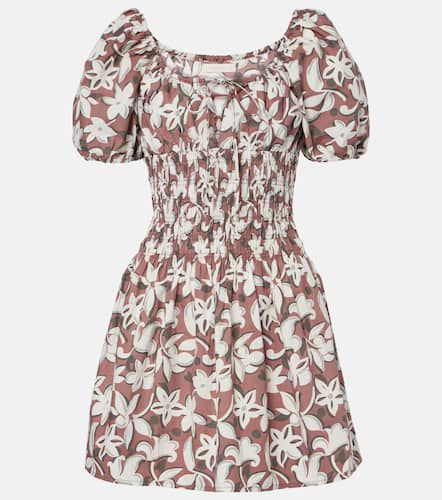 Floral cotton poplin minidress - Faithfull - Modalova