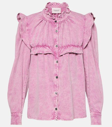 Idety ruffled denim shirt - Marant Etoile - Modalova