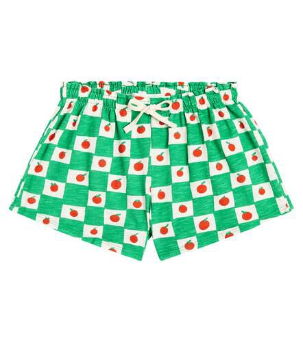 Shorts de algodón fruncidos estampados - Bobo Choses - Modalova