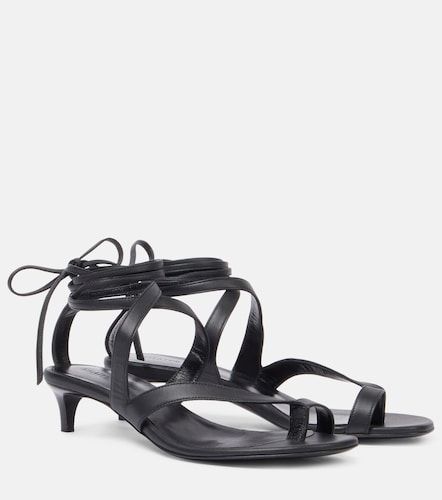 Khaite Aimee 35 leather sandals - Khaite - Modalova