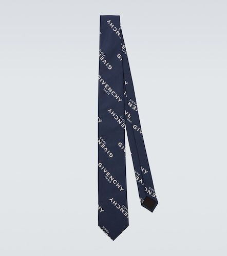 Corbata Shadow de seda - Givenchy - Modalova